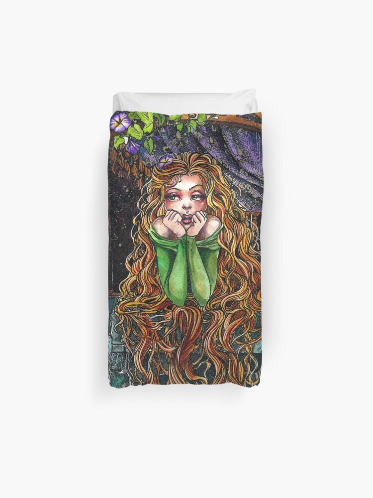 Rapunzel Duvet Cover By Mialaia Redbubble