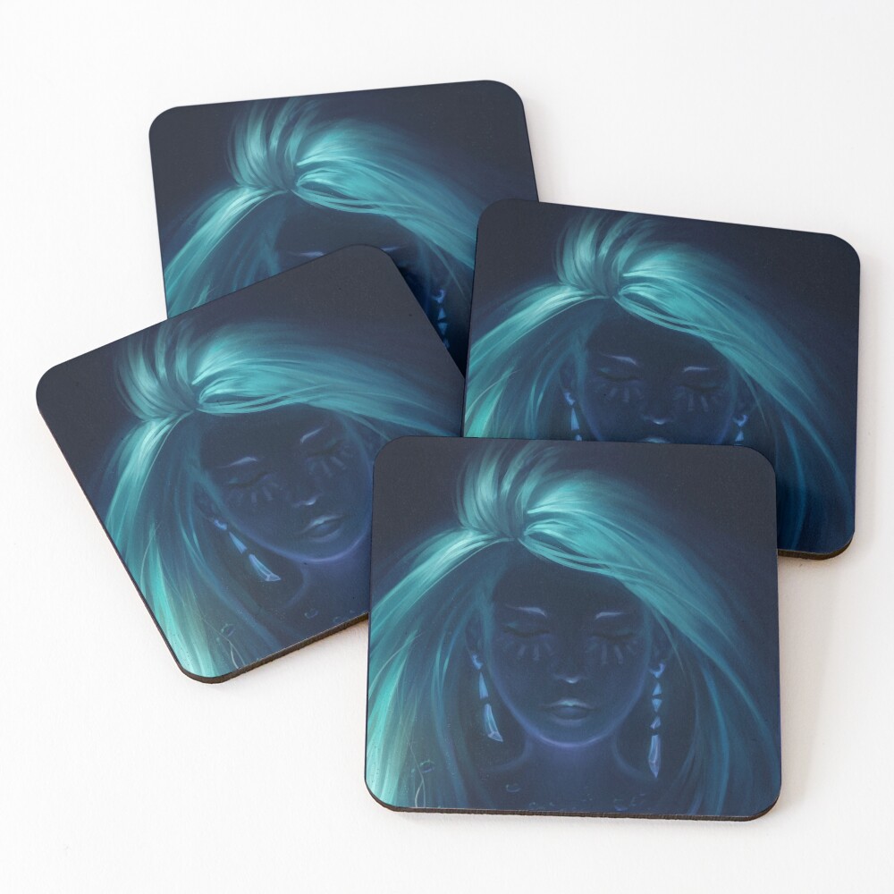 Item preview, Coasters (Set of 4) designed and sold by ExitMothership-.