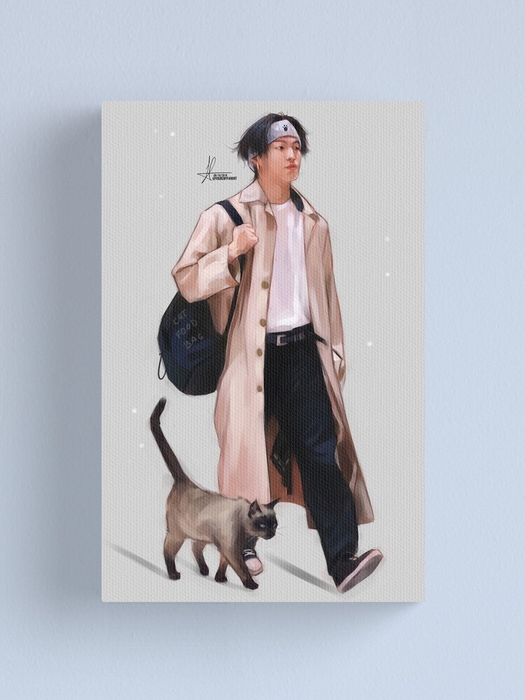 Got7 Jaebeom Nora Canvas Print By Gentlegirlyx Redbubble