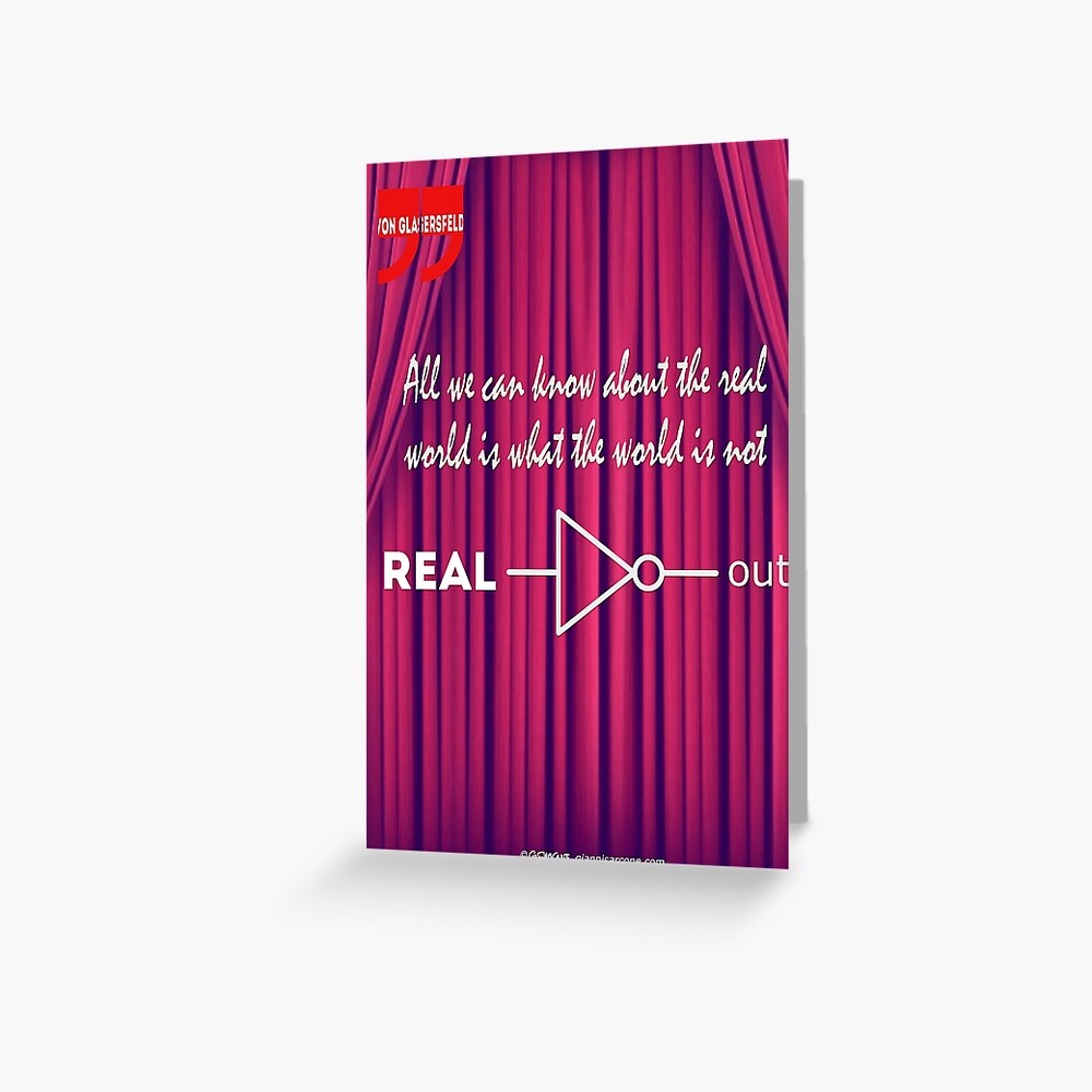 Knowing What To Discard Is Knowledge Greeting Card