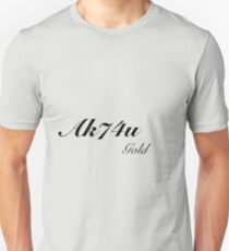 Ak74u Gold Black ops Addict Unisex T-Shirt