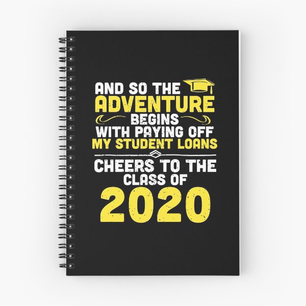 Item preview, The Adventure Begins with Paying Off My Student Loans designed and sold by EdifyEra.