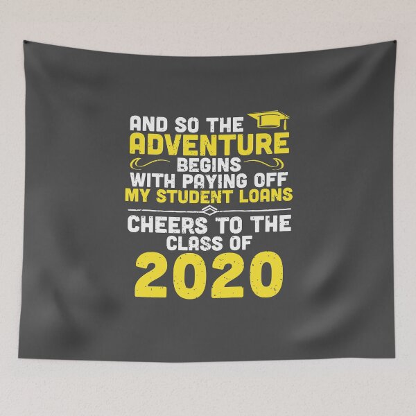 Item preview, The Adventure Begins with Paying Off My Student Loans designed and sold by EdifyEra.
