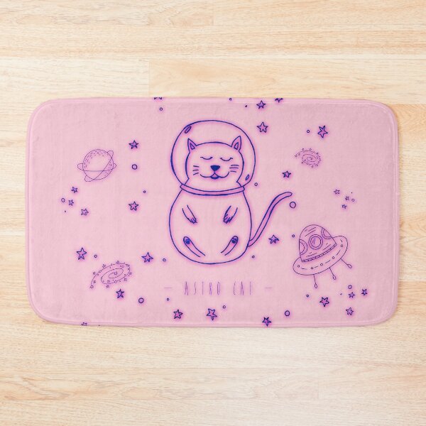 Item preview, Pink Astro Cat designed and sold by Alessia Green.