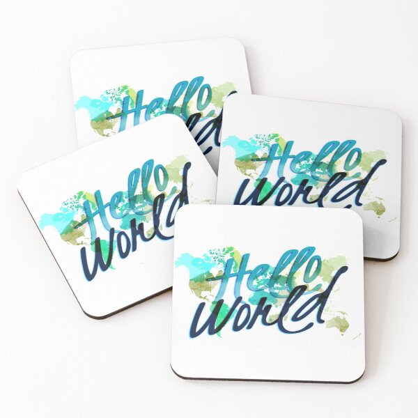Item preview, Hello World designed and sold by TimelessJourney.