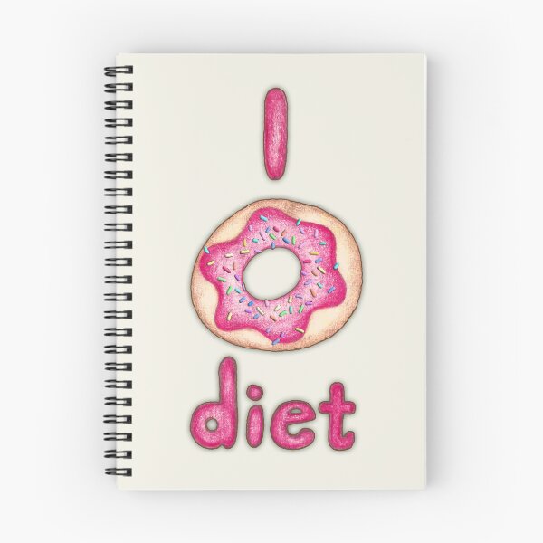 Item preview, I Donut Diet - cute food illustration designed and sold by Perrin Le Feuvre.