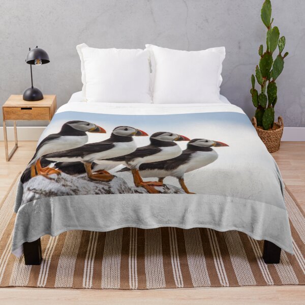 Item preview, Puffin wall  designed and sold by tynesidephotos.