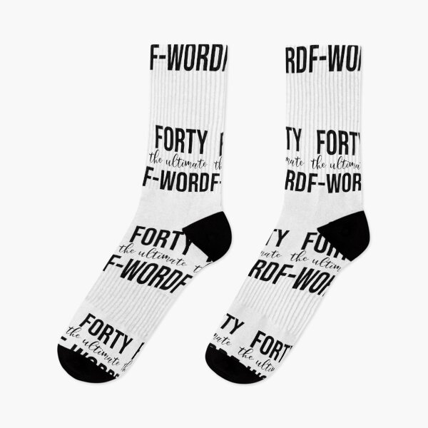 Item preview, Forty The Ultimate F-Word designed and sold by TeesYouWant.