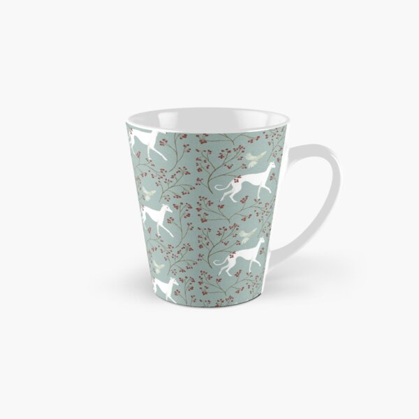 A greyhound and his bird friend Tall Mug