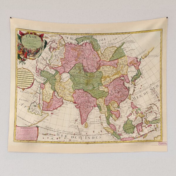 Item preview, Map of Asia (1700) designed and sold by allhistory.