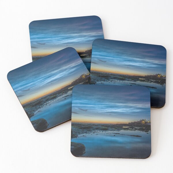 Item preview, Noctilucent clouds at st marys lighthouse designed and sold by tynesidephotos.