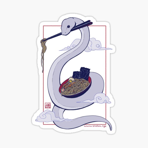 Danger Noodle Sticker