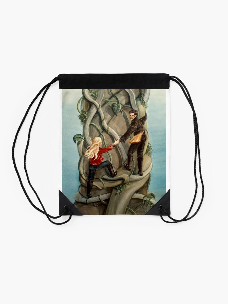 Alternate view of First Beanstalk? Drawstring Bag