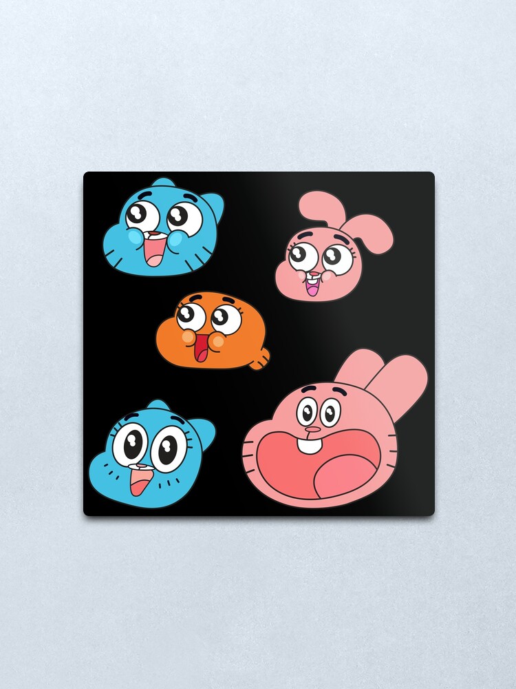 Alternate view of The Amazing World of Gumball Metal Print