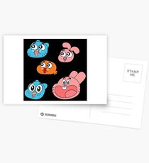 The Amazing World of Gumball Postcards