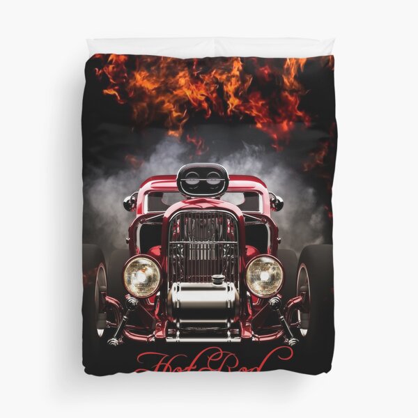 hot rod bedding set