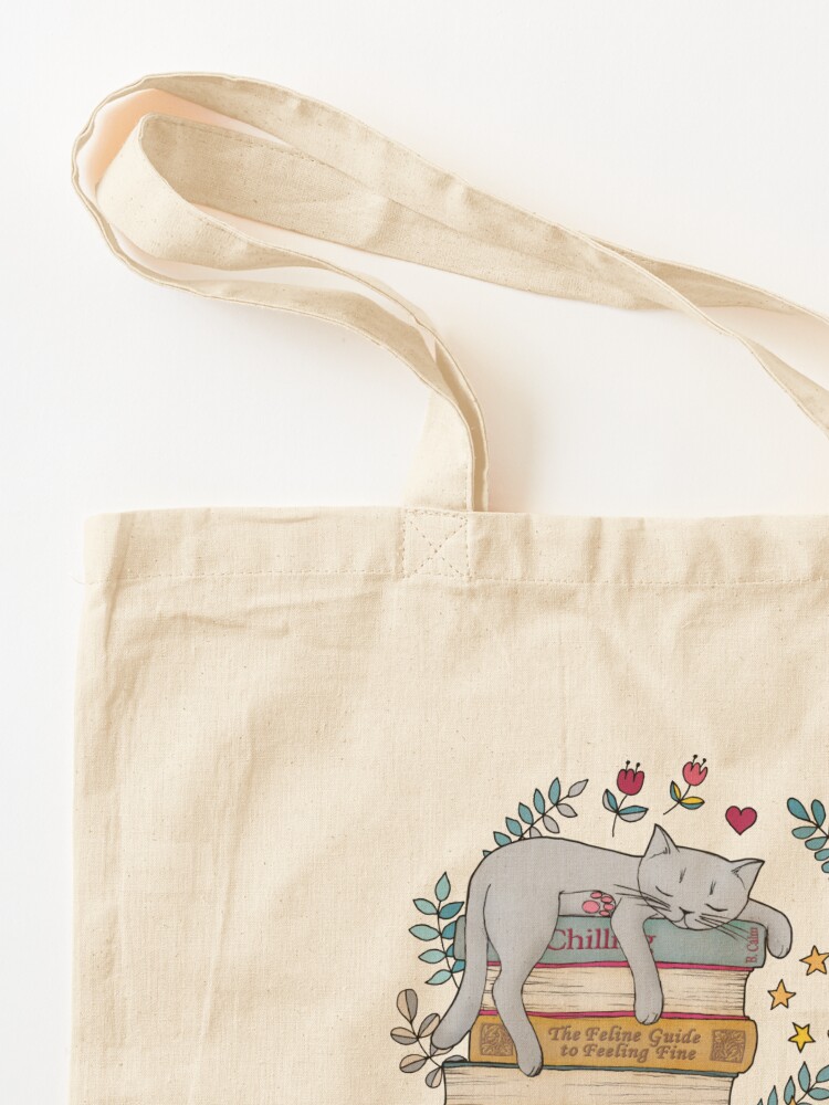 Alternate view of How to Hygge Like a Cat Tote Bag