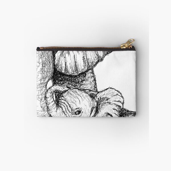 Item preview, Elephant and Baby designed and sold by AnnasDigitalArt.
