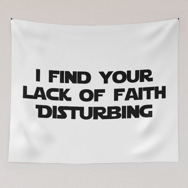 Item preview, I FIND YOUR LACK OF FAITH DISTURBING designed and sold by danieljtaylor.