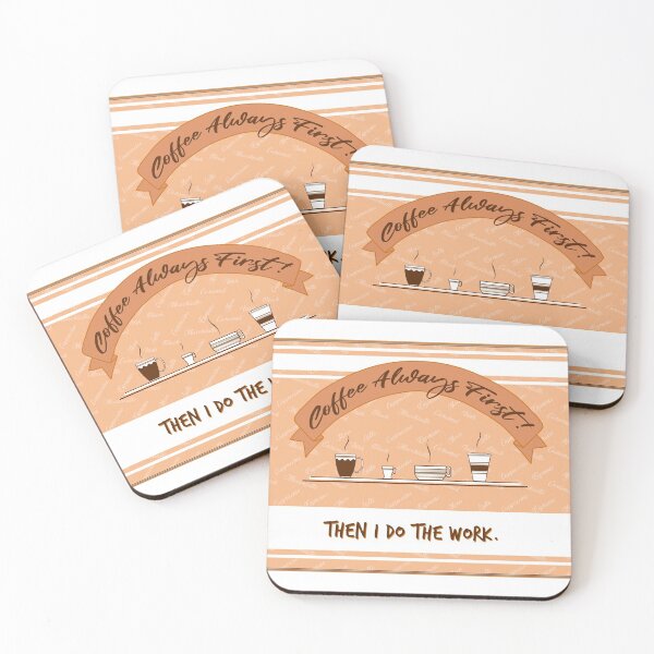 Item preview, Coffee Always First designed and sold by SoulArtLove.