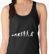 Evolution of Man Women's Tank Top