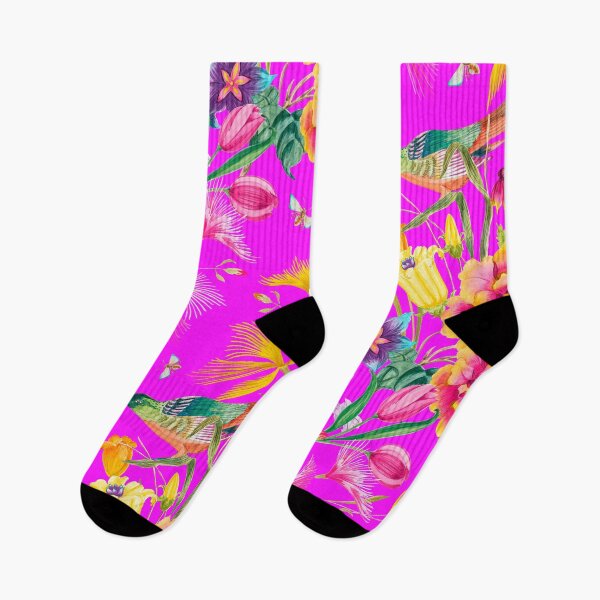Item preview, Bold Summer Print on Magenta designed and sold by ArtZ-onBubble.