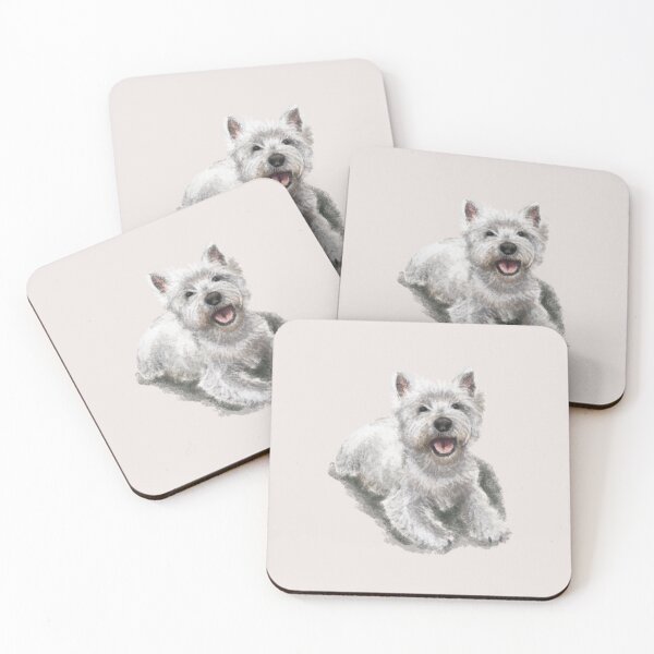 Aperçu de l'œuvre Le West Highland Terrier créée et vendue par Elspeth Rose Design.