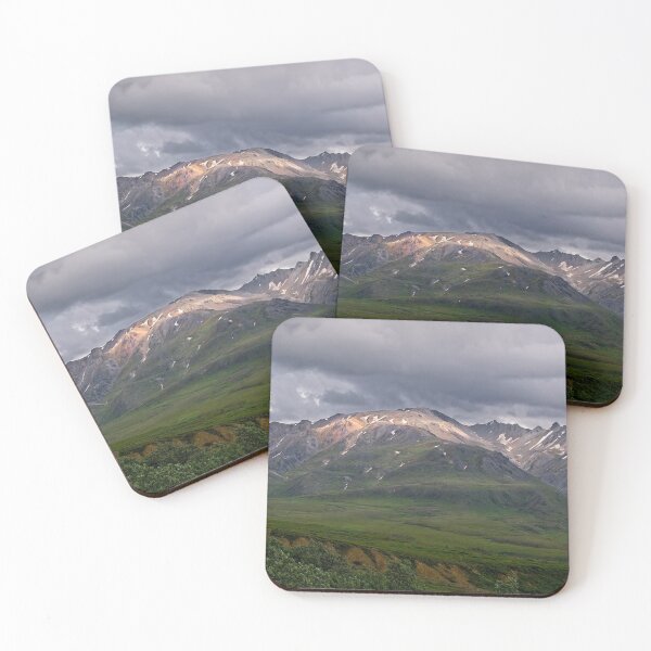 Item preview, Sunlit Mountains, Denali National Park, Alaska, USA designed and sold by AnitaLynne.