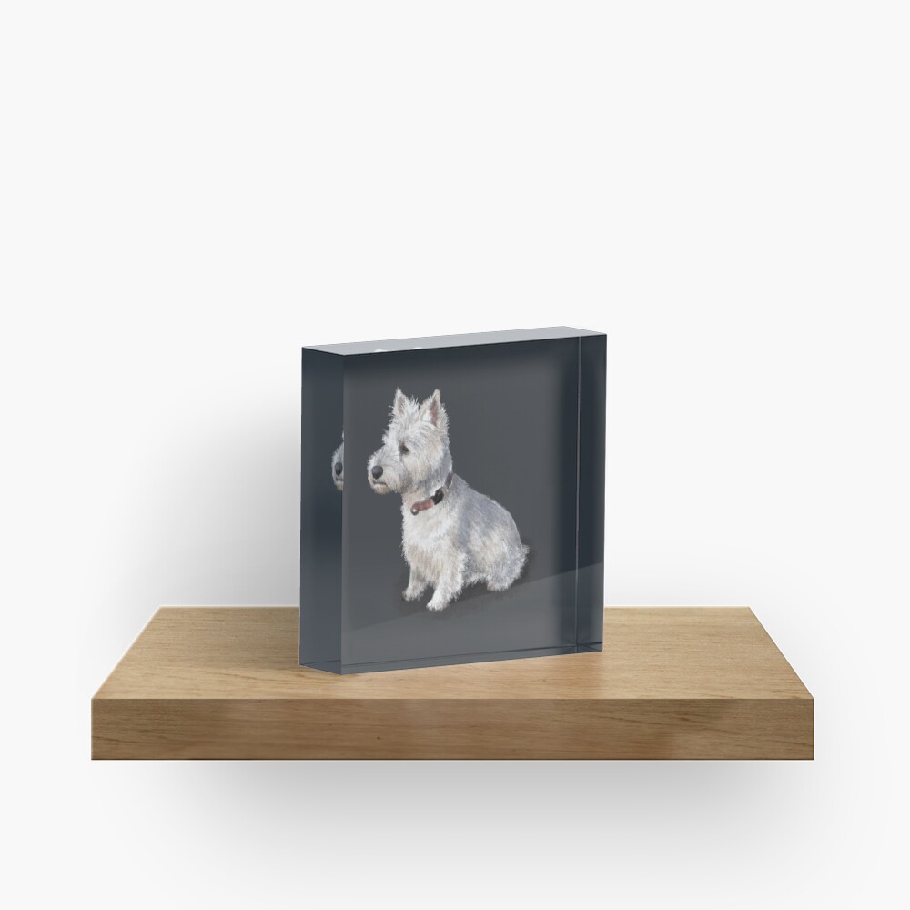 The West Highland Terrier Acrylic Block