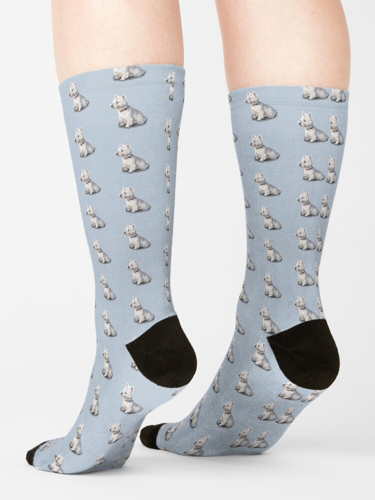Alternate view of The West Highland Terrier Socks