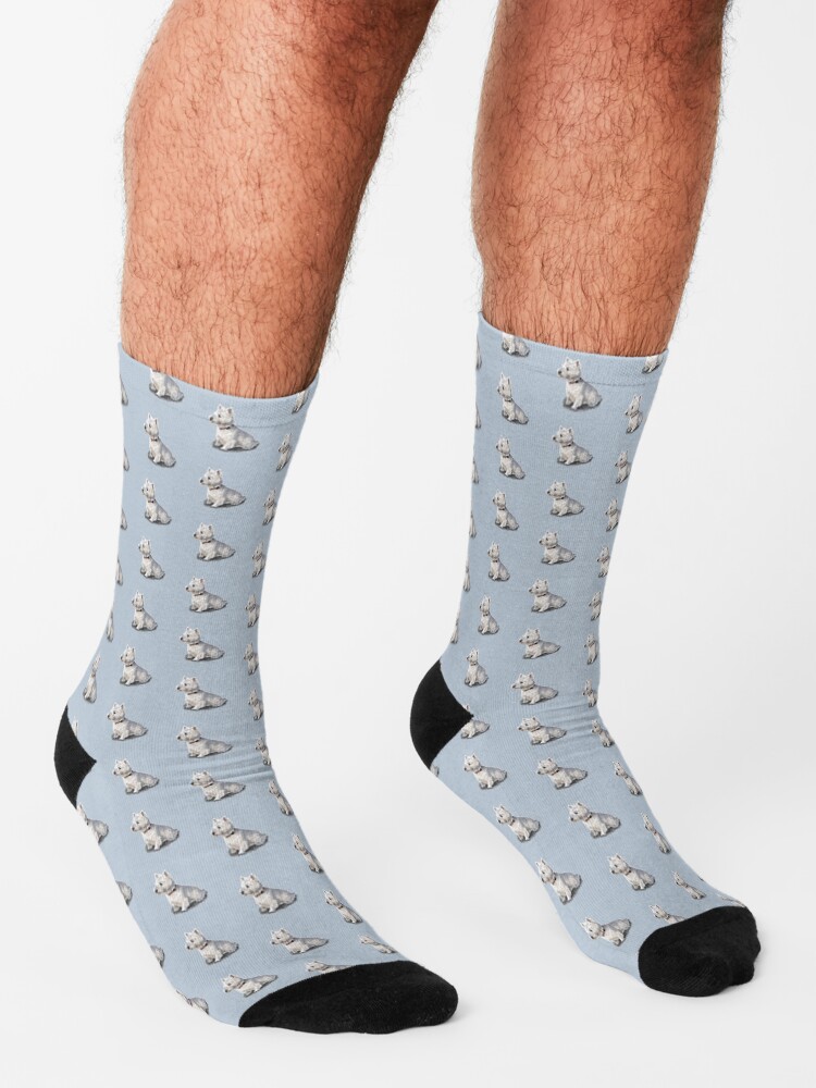 Alternate view of The West Highland Terrier Socks
