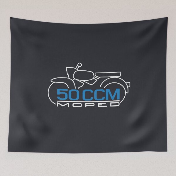 Item preview, Moped Sparrow Hawk Emblem 50cc (white) designed and sold by VEB Ostladen.