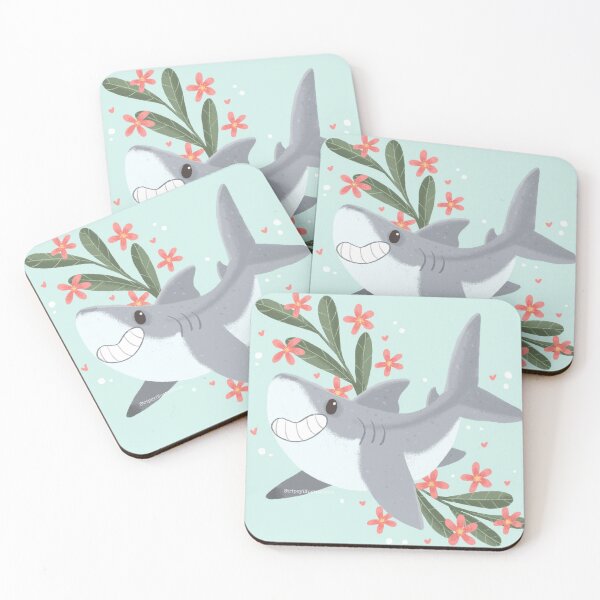 Item preview, Great White Shark designed and sold by Chloe Marie Arnold.