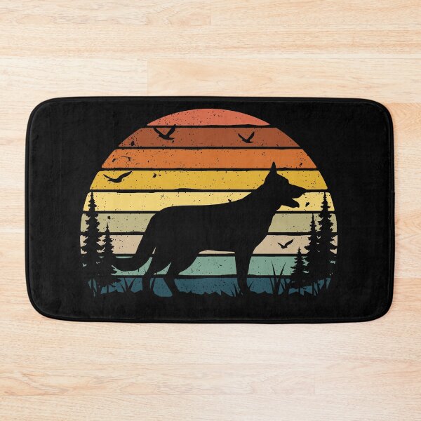 Artikelvorschau, Shepherd Dog Retro Vintage  entworfen und verkauft von rafaeltto.