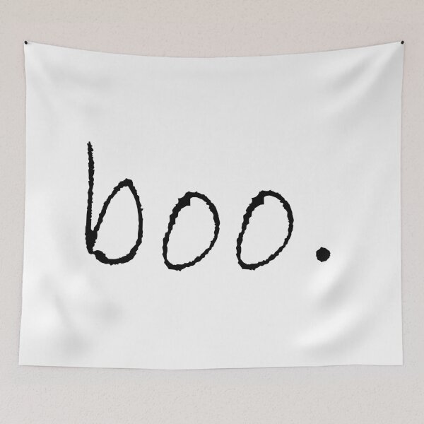 Item preview, Cute, shy halloween ghost boo text designed and sold by UDDesign.
