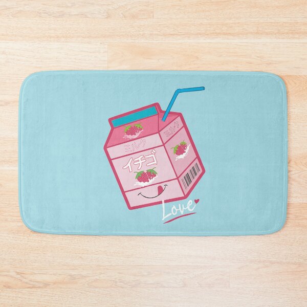 Item preview, Strawberry Carton Milk Box 90s Aesthetic Anime Japanese art manga  designed and sold by alenaz.
