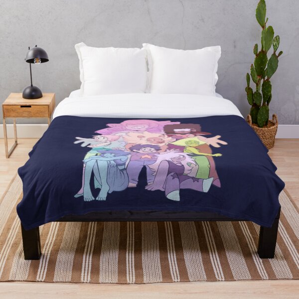 We Are the Crystal Gems Throw Blanket