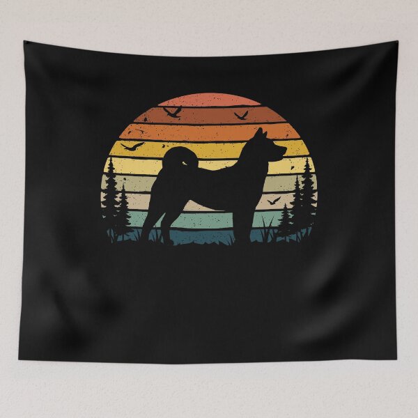Item preview, Shiba Dog Retro Vintage  designed and sold by rafaeltto.