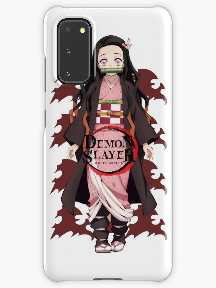 Nezuko Demon Slayer Case Skin For Samsung Galaxy By Bepis Lemiao Redbubble