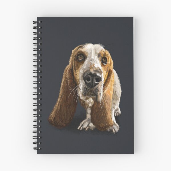 Item preview, El perro basset hound designed and sold by Elspeth Rose Design.