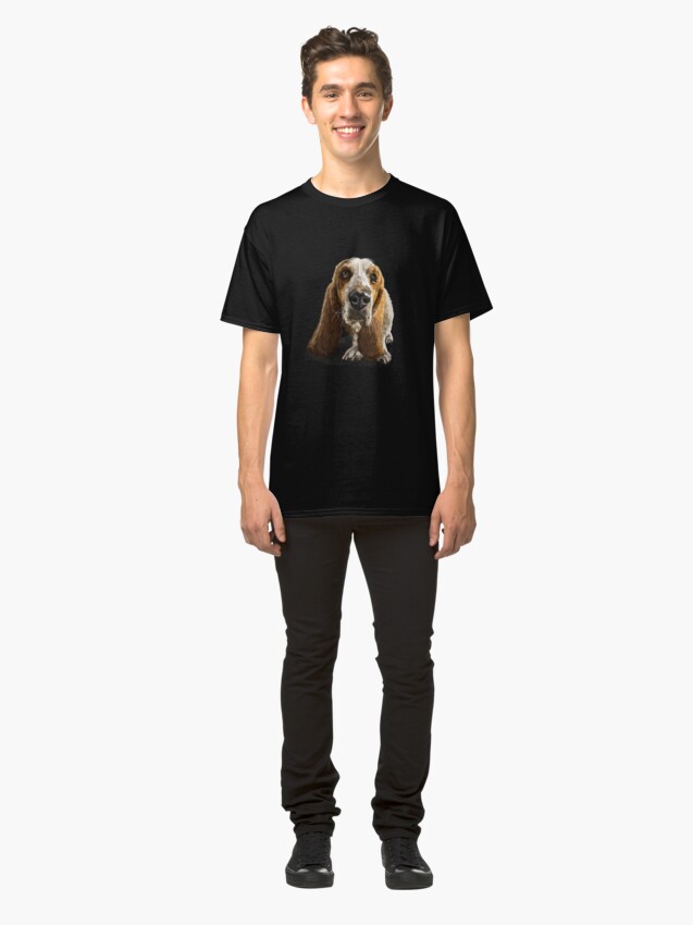 Alternate view of The Basset Hound Dog Classic T-Shirt