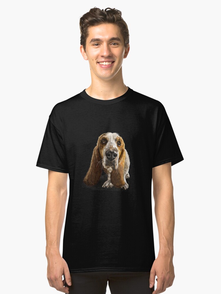 Alternate view of The Basset Hound Dog Classic T-Shirt