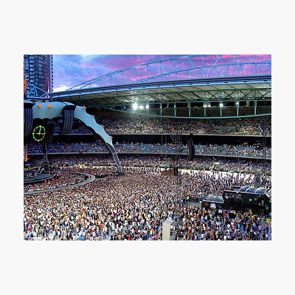 Concert Series - U2 Photographic Print