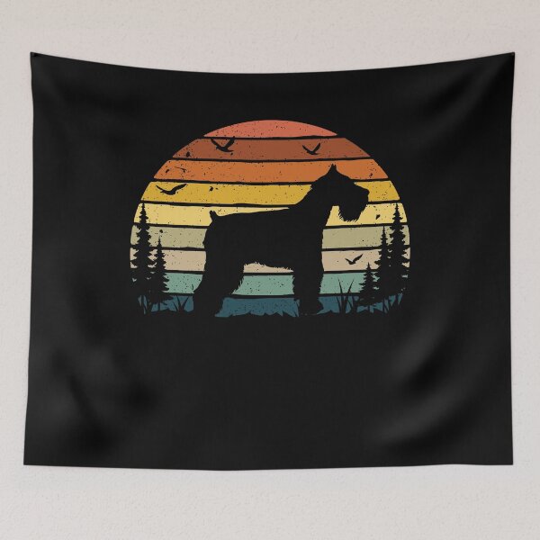 Item preview, Standard Schnauzer Dog Retro Vintage  designed and sold by rafaeltto.