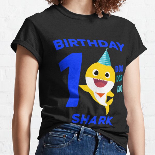 1st Birthday Baby Shark Shirt Ideas