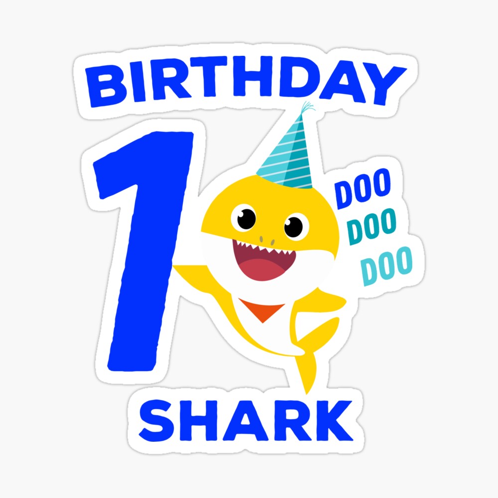 Birthday Baby Shark Doo Doo Doo First Birthday Party Gift Ideas