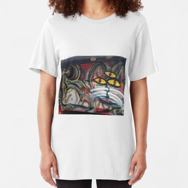 3rd eye kitty Slim Fit T-Shirt
