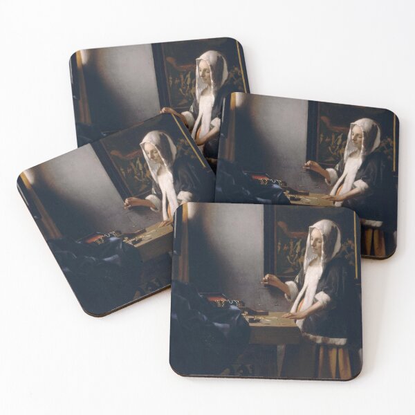 Item preview, Woman Holding a Balance-Johannes Vermeer designed and sold by LexBauer.