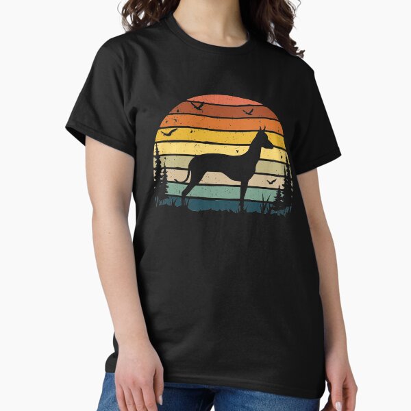 Vista previa del artículo con la obra «Xoloitzcuintli Dog Retro Vintage », diseñado y vendido por rafaeltto.
