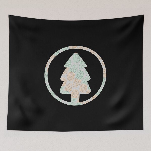 Item preview, Pineapple Christmas Tree - Tropical Holiday designed and sold by CreateWhite.